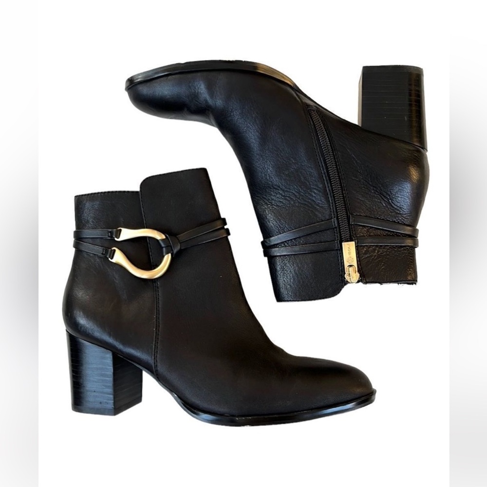 EUC Isola Leather Ankle Boots